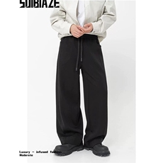 网图2026春季新款350g空气层大码休闲裤K6729特P42建议零售价98，男装休闲裤，电商A001-1