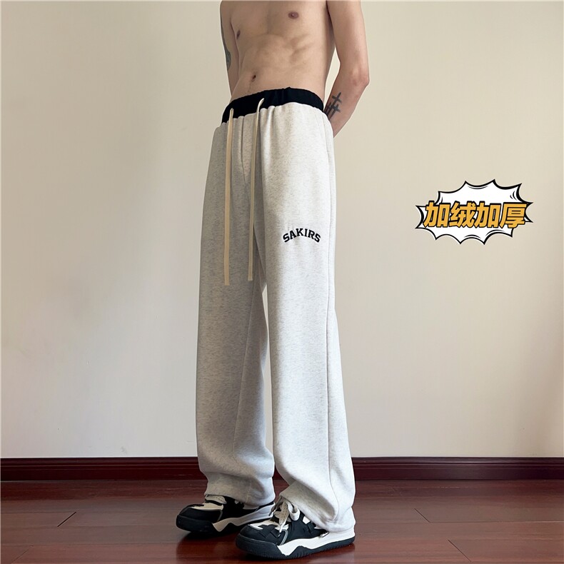 抖音得物品质可束脚百搭休闲卫裤212-2-DY78-特P40  加绒特P45图片