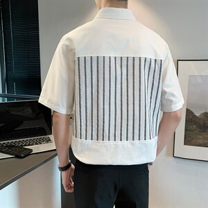 polo衫男短袖t恤潮流半袖夏季翻领上衣潮牌青少年体恤PL0383-P38图片