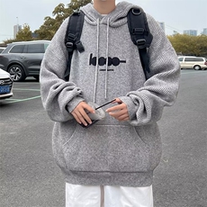 日系复古连帽软糯温柔毛衣男设计感慵懒风初秋针织外套M861-P48，男装针织衫/毛衣，星座512-2