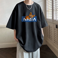 NASA华夫格t恤男短袖男大码五分袖酒店风HT7347-P22，男装T恤，电商A040