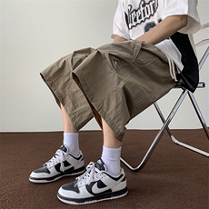 七分裤男士韩版潮流痞子帅气工装2026夏季新款ins短裤K5435-P33，男装休闲裤，星座412-2