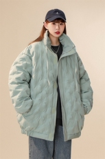 1定制面料中性风棉衣女半高领棉衣男外套女8707P125控168，女装棉衣/棉服，星座226-2