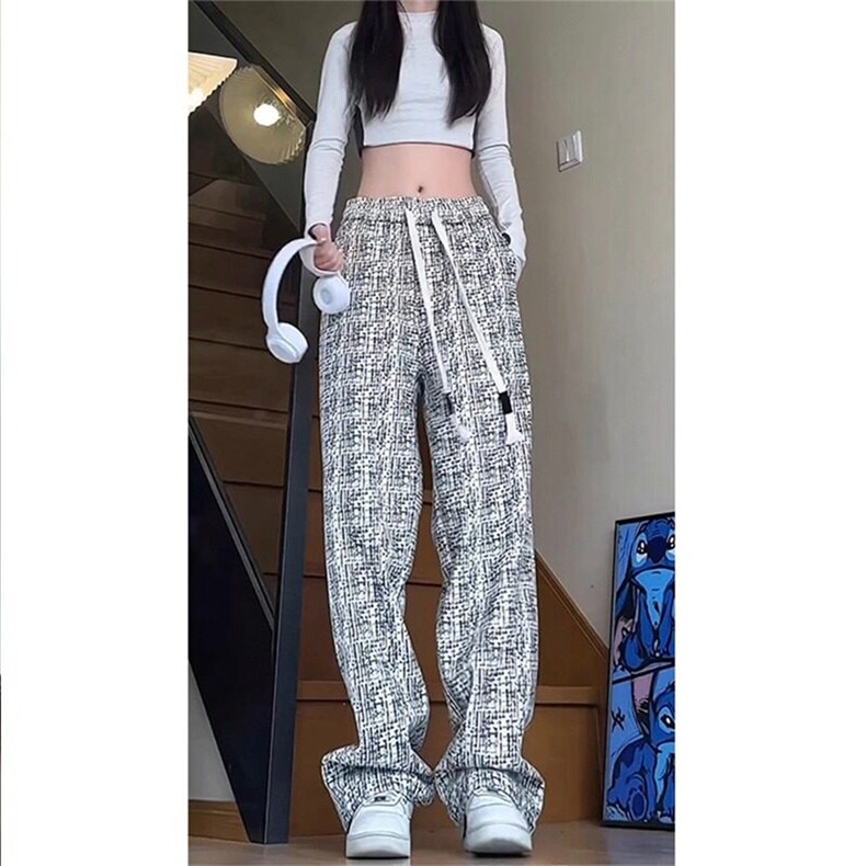 灯芯绒裤子男春秋款潮流百搭休闲裤加绒加厚美式复古扎染脏脏裤,男装休闲裤,星座506A