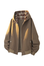 美式重磅高品质夹克假两件开衫外套SY8822特P75控158大码4-8XL+5，男装夹克，星座610B-1