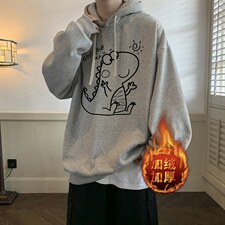 浅灰色加绒款
