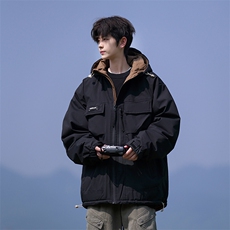 Y2361-P248L-9XL新标90绒冬季新款石墨烯大码宽松连帽羽绒服，男装羽绒服，星座109