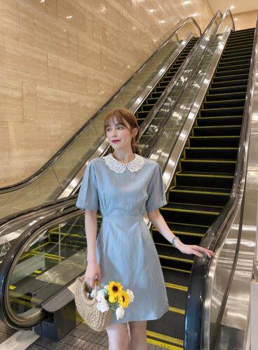 麻料连衣裙，女装连衣裙，地海衣社