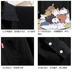QC58162-P45亚七分袖衬衫男大码五分袖衬衣男短袖，男装衬衫，电商A040A