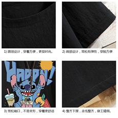 YT26077-P30亚短袖t恤男大码五分袖男宽松七分袖砖墙挂拍，男装T恤，电商A040A