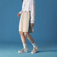 K3036/P20夏季休闲裤男中性风排扣短裤男女大码五分裤中裤衩短裤，男装休闲裤，电商A141