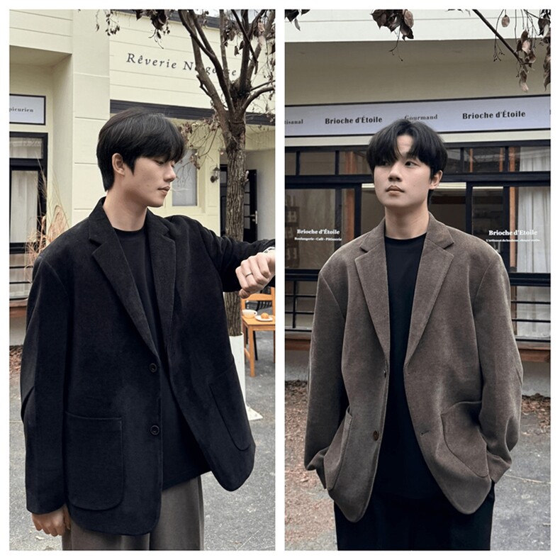 网图~抖音休闲西装外套YJ6001/P125，男装西服套装，电商B331