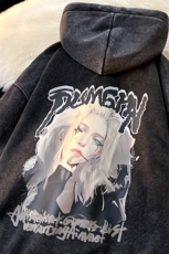 秋冬重磅水洗连帽卫衣美式大码潮牌男衣服XZ517A-3-WL3601-P68，男装卫衣，星座517A-3