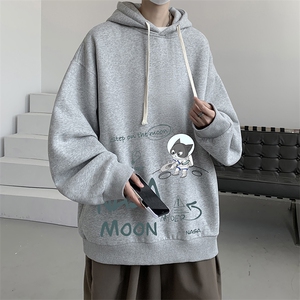 连帽卫衣男大码运动服帽衫外套WY2187-P35 加绒款-P40图片
