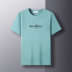 夏季新款中年短袖T恤男装圆领半袖上衣男士宽松衣服潮HPN1002-P63图片