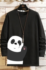 TX3159-P25纯长袖t恤男大码圆领打底衫体恤上衣服，男装T恤，电商A040A