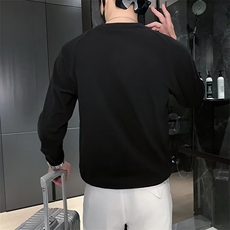 美式街头设计感圆领毛衣男慵懒风休闲针织衫WY2399P35，男装针织衫/毛衣，星座1116-2