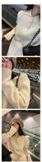 短款针织开衫女春秋软糯慵懒风毛衣外套辣妹独特别致上衣，女装针织衫/毛衣，半城羊绒
