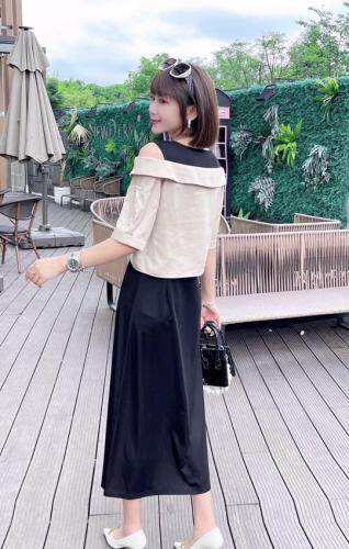 夏季欧货假两件，女装，谷斯