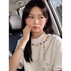 万针全刺绣工艺抖音得物高品质260克重磅纯棉双纱美式高街短袖T恤，男装T恤，电商A486