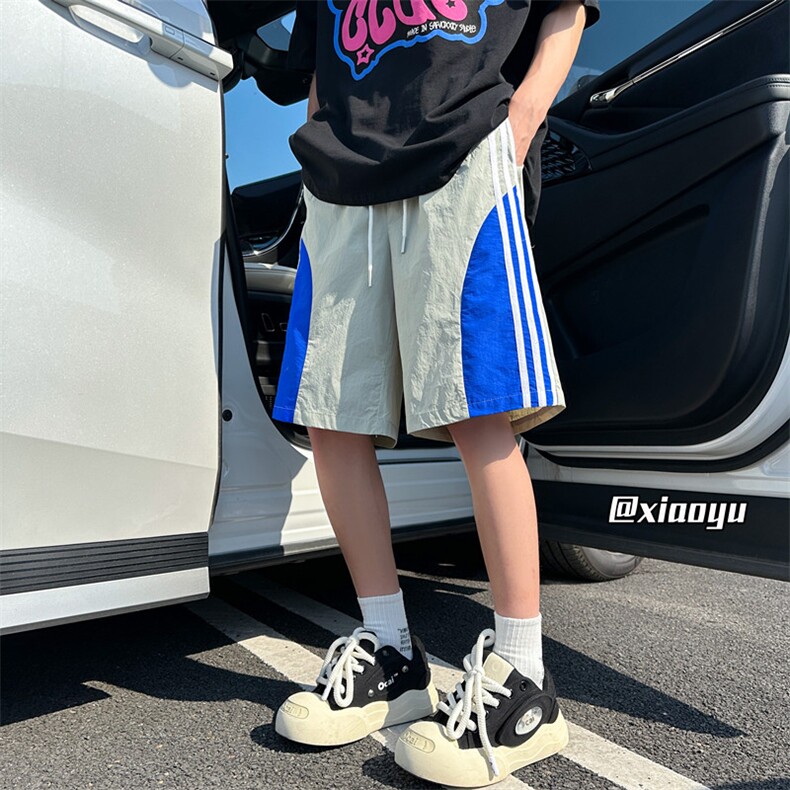 XZ616夏季新款速干伞兵裤三条杠拼接休闲裤TY2508特P25控48,男装休闲裤,星座512A（原616）