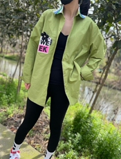 2023新款时尚休闲百搭显瘦气质高级衬衫外套，女装衬衫，L·H·X