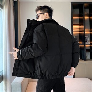 酒店风冬季棉衣男加厚棉袄外套ins情侣款面包棉服M0707-P108图片