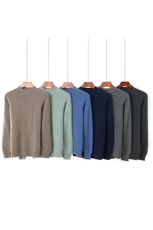 时尚百搭男士羊绒开衫高级质感毛衣舒适保暖经典设计，男装羊绒开衫，暖钟情羊绒