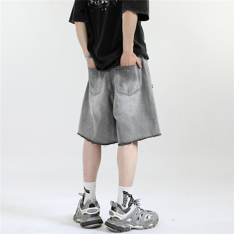 xz905-2-Z036#P45牛仔短裤,男装牛仔裤,星座905-2