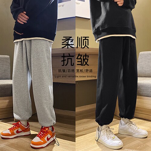 2023秋冬卫裤高弹健康布聚酯纤维  WK01-1特批23图片