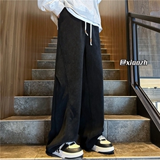 XZ616秋冬新款重磅欧棉绒破缝打褶休闲长裤TY1124P65控78，男装休闲裤，星座512A（原616）