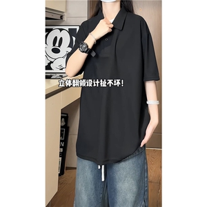 PL9001-P19-控39-大量现货POLO衫男短袖T恤潮牌纯色翻领透气网眼图片