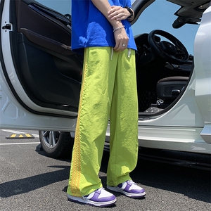 直筒长裤潮时尚潮牌青春流行百搭运动裤宽松型休闲裤夏季图片