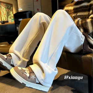 XZ616 秋冬季新款重磅灯芯绒垂感百搭直筒休闲裤 TY958 P45控58图片