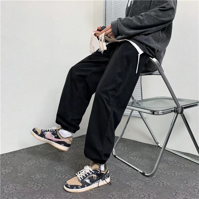 灯芯绒长裤子男士秋冬季2023新款B378P33,男装休闲裤,星座1116-2