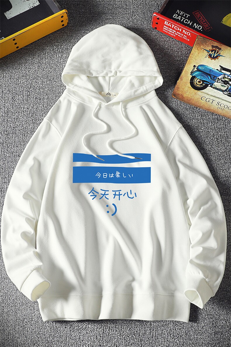 WY2033-P40纯棉连帽卫衣男大码运动帽衫宽松薄外套男麒麟风,男装卫衣,电商A040A