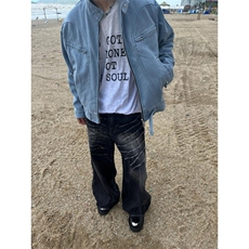 【有货】冰川蓝立领外套男高级感痞帅春秋工装夹克JK7703HH-特P65，男装夹克，星座1007（原301D）