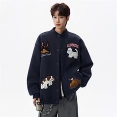 春季新款狗狗立领夹克棒球服卫衣W628P70，男装夹克，电商A073