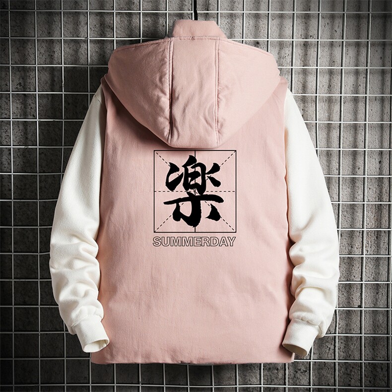 MJ47197-P80棉马甲男士大码加厚棉背心男坎肩男网格,男装背心/马甲,电商A040A