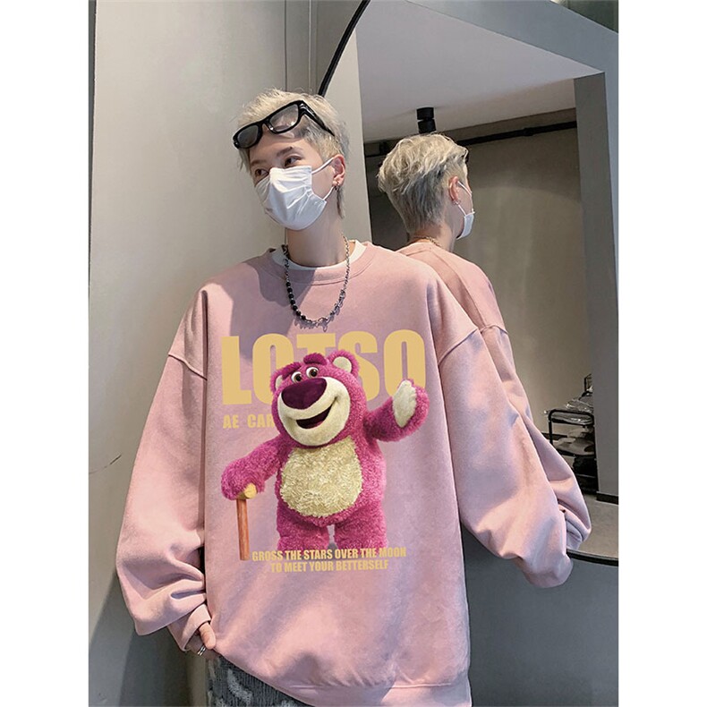 2025秋季男潮流休闲wyjp5243卫衣圆领麂皮绒特p35控69,男装卫衣,星座605(原A050)