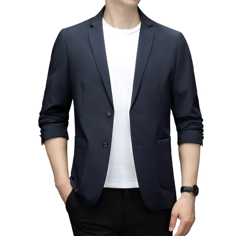 6018-102春秋款男士西服外套薄款商务休闲男装P185,男装西服,电商B360