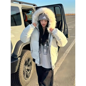 现货  美式宽松加厚连帽保暖工装棉服M76/P100图片