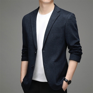 DJ3311钱塘2020-3中年男士秋冬季新款商务休闲西服外套P142图片