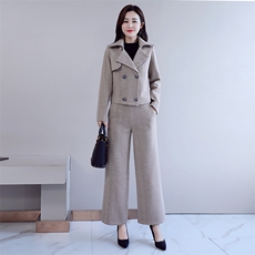 阔腿裤潮流拼接气质时尚休闲纯色套装/套裙2021年春季，女装套装/套裙，贵人树