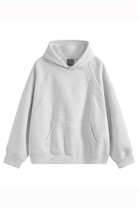 重磅boxy500克拉链连帽卫衣短宽外套男加绒奥粒绒 RH5351JR-P60图片