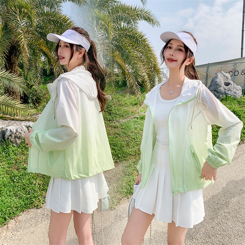 2026夏季新款防晒服短RF2C290-6832#-P85-K138，女装防晒衣，蝶眷