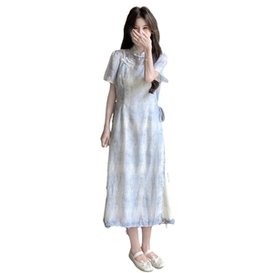 现货--蓝色风两件套套装203-8938-P155-K228图片