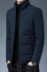 冬季爸爸羽绒服加厚冬装外套父亲款休闲宽松上衣男MYYL2622-P220，男装羽绒服，电商B212（原钱塘6029）