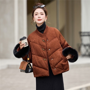 2025年冬季中式保暖羽绒新款羽绒服图片