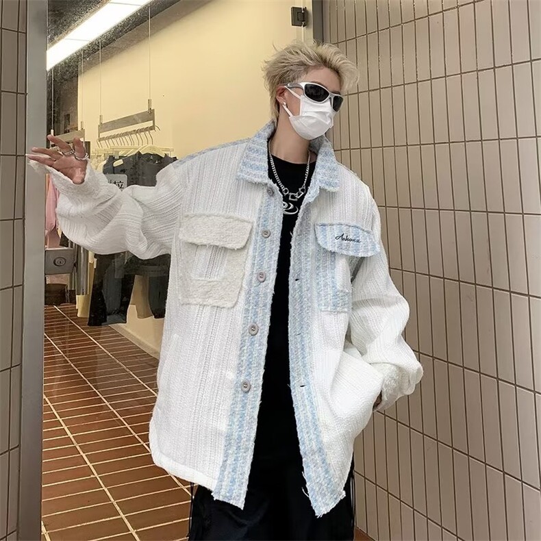 秋季新款男时尚潮小香风外套HY738P95,男装夹克,星座1116-2